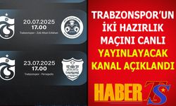 Trabzonspor'un İki Hazırlık Maçını Canlı Yayınlayacak Kanal Açıklandı