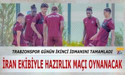 Trabzonspor, Yeni Sezon Hazırlıklarını Çift Antrenmanla Sürdürdü