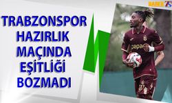 Trabzonspor Dinamo Tiflis ile 1-1 Berabere Kaldı