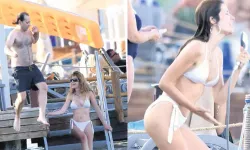 Kaan Tangöze ve Kıvılcım Ural Ailesiyle Bodrum'da Tatilin Keyfini Çıkardı