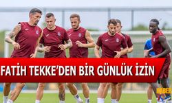 Trabzonspor’da Tempolu Antrenman Maçı, Ardından 1 Günlük İzin