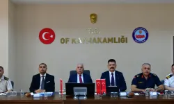 Trabzon’da Güvenlik ve Asayiş Toplantısı Vali Aziz Yıldırım Başkanlığında Gerçekleştirildi
