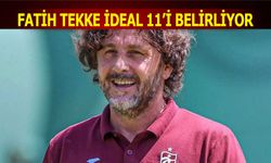 Fatih Tekke İdeal 11'i Belirliyor