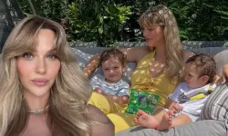 Yasemin Şefkatli, İkiz Oğullarıyla Paylaşım Yaptı