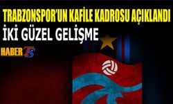 Trabzonspor’un Karagümrük Maçı Kadrosu Açıklandı