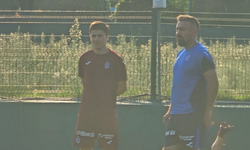 Trabzonspor’un Yeni Transferi Bouchouari İlk Antrenmanına Çıktı