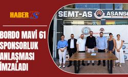 Bordo Mavi 61 Spor Kulübü Sponsorluk Anlaşması İmzaladı