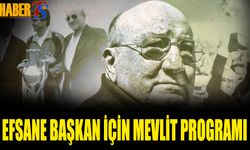 Trabzonspor’un Efsane Başkanı Mustafa Şamil Ekinci Mevlid-i Şerif ile Anılacak
