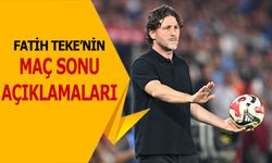 Fatih Tekke: “3 Puan Almamız Lazımdı”