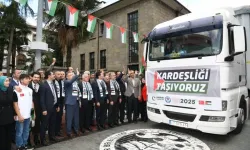 Trabzon’dan Gazze’ye Kardeşlik Eli: 10 TIR’lık Yardım
