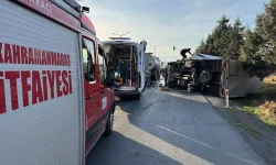 Kahramanmaraş’ta Kamyon Tankere Çarptı: 1 Ölü