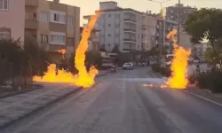Mersin Tarsus’ta Doğal Gaz Hattı Alev Aldı: 2 Yaralı