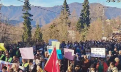 Artvin Murgul’da Siyanüre Hayır Yürüyüşü Düzenlendi