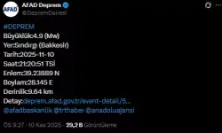 Balıkesir Sındırgı 4.9’la Sallandı: İstanbul’da Hissedildi