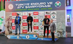 Türkiye Enduro ve ATV Şampiyonası Rize’de Nefes Kesti