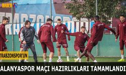 Trabzonspor, Alanyaspor Maçı Hazırlıklarını Tamamladı