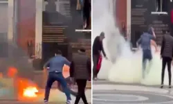 Zonguldak’ta Kaymakamlık Önünde Kendini Yaktı