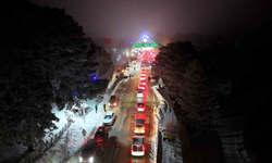 Uludağ Dönüşünde Trafik Felci Yaşandı