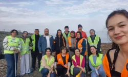 Trabzon Sahillerinde Büyük Temizlik Çalışması