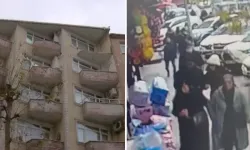 Güngören’de Balkon Parçaları Düştü, Facia Son Anda Önledi