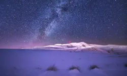 Van Gölü’nde Perseid Meteor Yağmuru Büyüledi