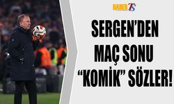 Maç Sonunda Sergen Yalçın Komedisi!