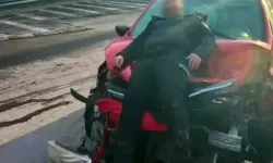 Aydın’da Polis Memuruna Çarpıp Fotoğrafını Paylaştı