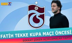 Fatih Tekke: Kupaya Kazanarak Başlamak İstiyoruz