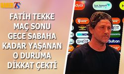 Fatih Tekke’den Göztepe Maçı Sonrası Net Mesajlar