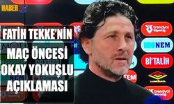 Fatih Tekke'nin Göztepe Maçı Öncesi Okay Yokuşlu Açıklaması