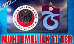Trabzonspor Deplasmanda Gençlerbirliği Karşısında