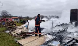 Keşan’da İki Köyde Ev Yangını: Yapılar Kullanılamaz