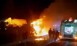 Hatay'da Angus Yüklü TIR Alev Aldı: 2 Ölü