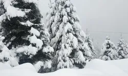Rize’nin Yaylaları Karla Beyaza Büründü