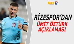 Rizespor’dan Hakem Ümit Öztürk’e Çok Sert Tepki