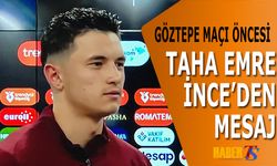 Trabzonspor’da Göztepe Maçı Öncesi Taha Emre’den Mesaj