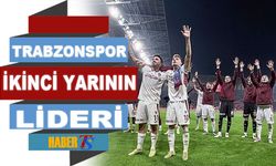 Trabzonspor İkinci Yarı Performansıyla Zirvede