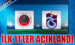 Gençlerbirliği Trabzonspor Maçı 11'leri Belli Oldu