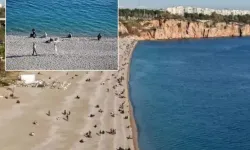 Antalya’da Yazdan Kalma Gün, Sahiller Doldu