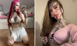 Vücudunu Dövmeyle Kaplattı Yeni Hedefi Şaşırttı