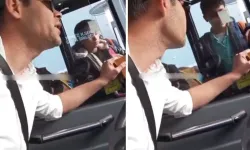 İETT Şoförünün Çocuklara Jest Yaptığı Anlar