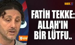 Fatih Tekke'den Galibiyet Yorumu!