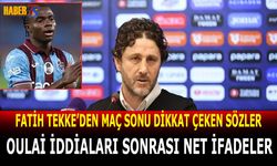 Fatih Tekke Oulai İddialarına Net Yanıt Verdi