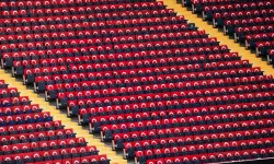 Fenerbahçe Tribünleri Türk Bayraklarıyla Donatıldı