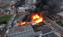 Büyükçekmece’de Plastik Kasa Fabrikasında Yangın