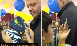 Sadettin Saran’dan Okul Ziyaretinde Şaşırtan Hareket