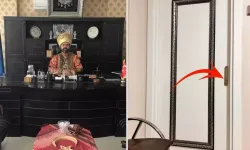 Makam Odasında Padişah Kıyafetiyle Seçime Gitti