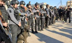 Rakka’da K9 Köpekleriyle Güvenlik Taraması