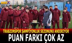 Trabzonspor 2021-22 Şampiyonluk Sezonunun 5 Puan Gerisinde