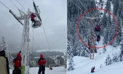 Uludağ’da Telesiyej Arızası: 40 Tatilci Mahsur Kaldı